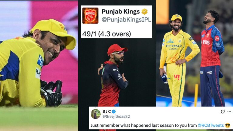 RCB के ’49’ वाले जख्म फिर हरे: PBKS की ट्रोलिंग और DC की शर्मनाक हार का पूरा ड्रामा