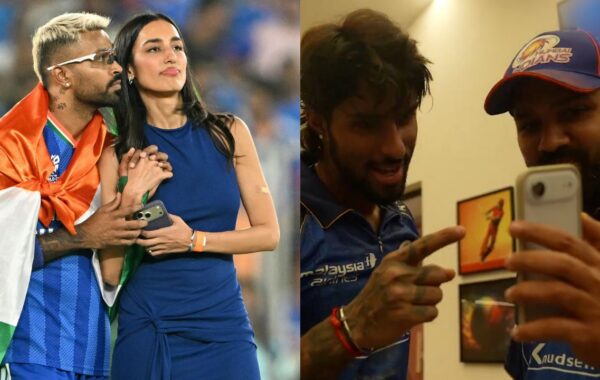 1778823749819 Hardik Pandya Mahieka Sharma Rohit Sharma Tilak Varma for Mumbai Indians