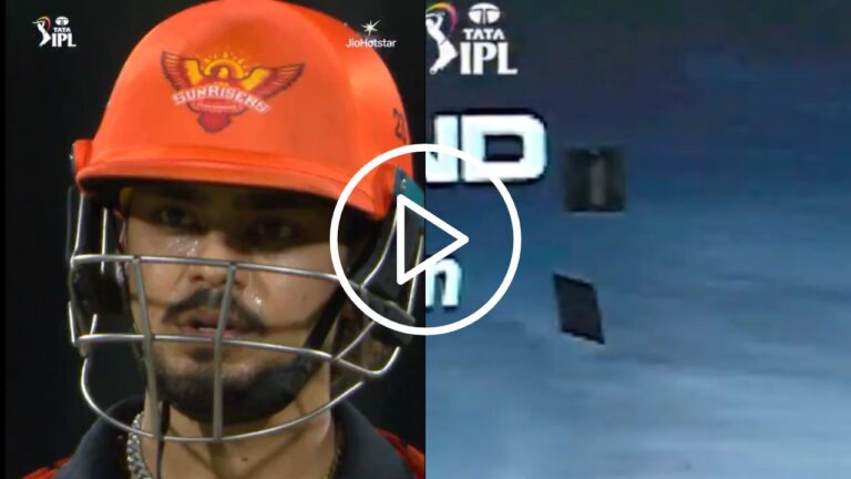 IPL 2026: ईशान किशन का गगनचुंबी छक्का, चेन्नई के चेपॉक स्टेडियम की बिग स्क्रीन टूटी