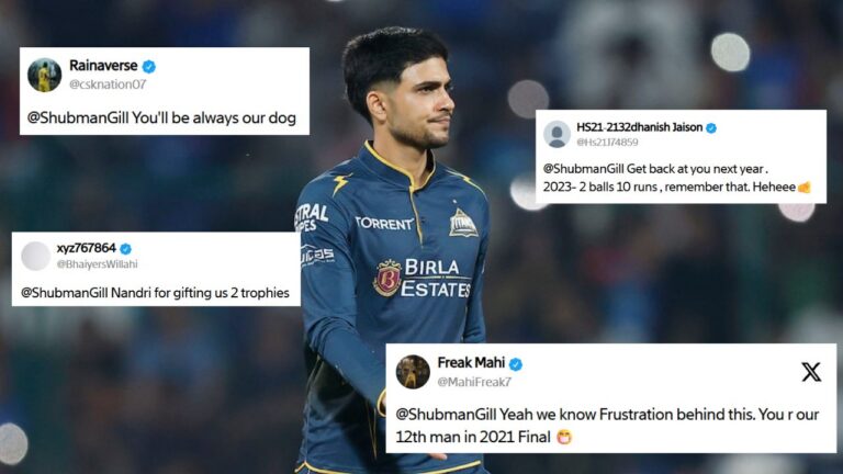 IPL 2026: शुभमन गिल को CSK प्रशंसकों की भारी नाराजगी का सामना करना पड़ा