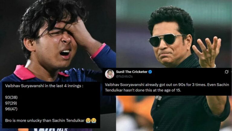 Vaibhav Sooryavanshi Compared With Sachin Tendulkar As 90s Haunt Royals Opener – वैभव सूर्यवंशी की तुलना सचिन तेंदुलकर से: IPL 2026 में 15 वर्षीय बल्लेबाज का जलवा