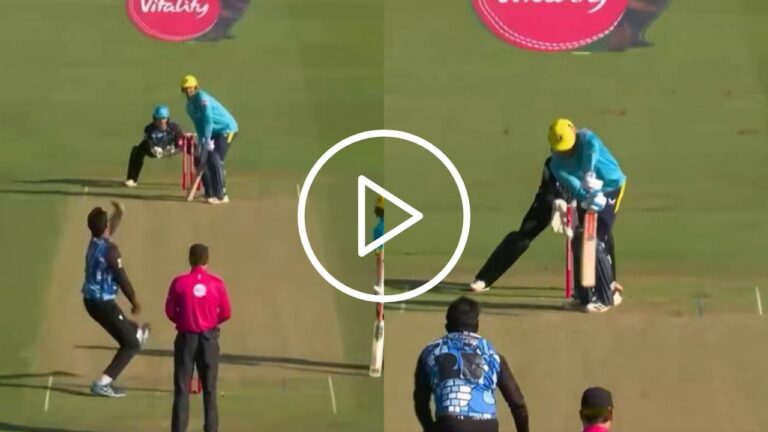 Watch- Pakistan’s Forgotten Spinner Outfoxes Warwickshire Captain In T20 Blast – वाइटैलिटी ब्लास्ट: उसामा मीर की घातक गेंदबाजी ने वॉरविकशायर को पस्त किया