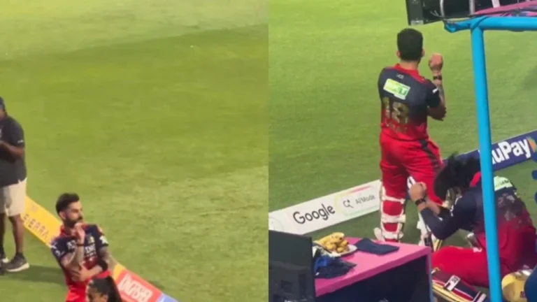 Virat Kohli teases Shubman Gill and Gujarat Titans with wild gestures during Qua – विराट कोहली ने शुभमन गिल को चिढ़ाया; RCB vs GT Qualifier 1 के मजेदार पल