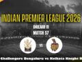 royal challengers bengaluru vs kolkata knight riders match 57 13 05 2026