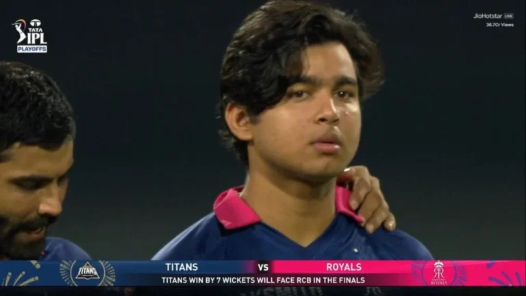 Heartbreak for Vaibhav Sooryavanshi; RR youngster nearly in tears after Qualifie – IPL 2026: वैभव सूर्यवंशी का टूटा दिल, गुजरात टाइटंस के खिलाफ हार के बाद भावुक हुआ युवा सितारा
