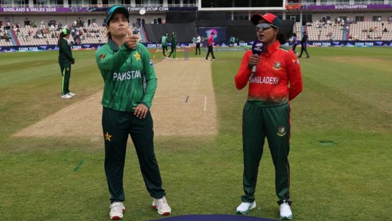 Bangladesh bat; Pakistan bring back Rubab, Jabeen – महिला टी20 विश्व कप 2026: बांग्लादेश ने बल्लेबाजी चुनी; पाकिस्तान ने रुबाब, जबीन को वापस बुलाया
